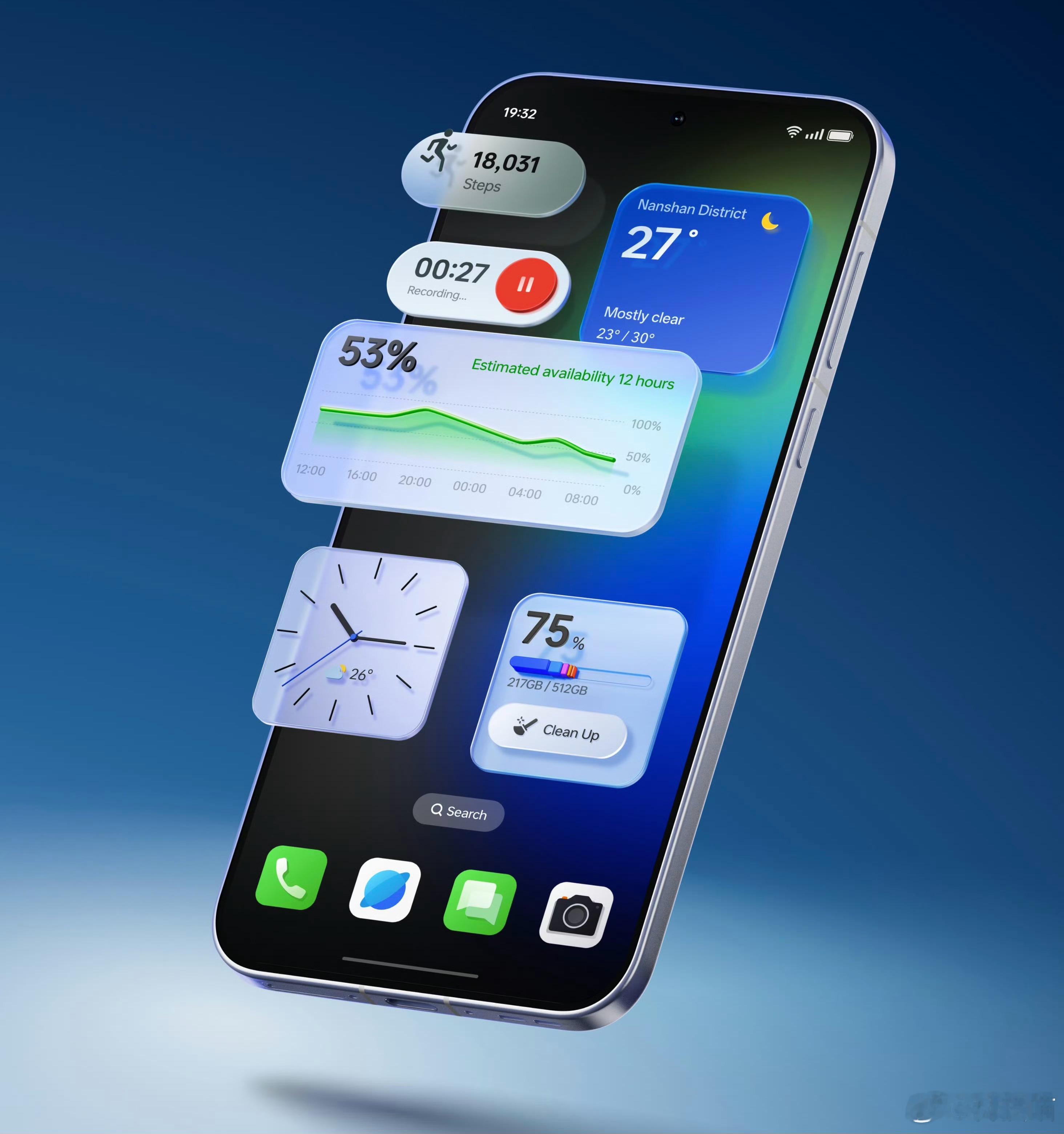 ColorOS3D玻璃图标！？ColorOS16会用！？​​​
