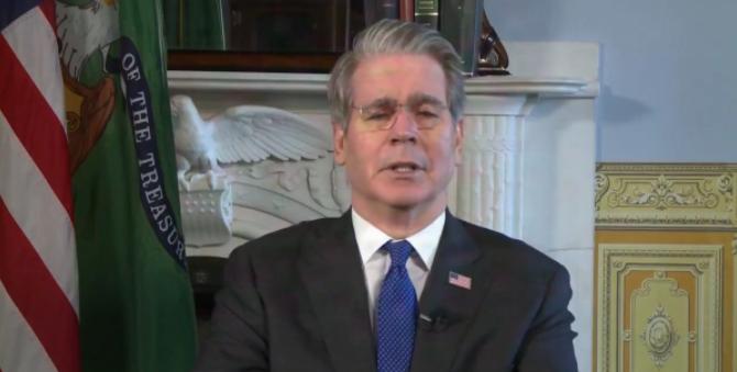 美国财长贝森特（2月11日）今天发文说：“由于特朗普总统与中方之间的相互尊重，中