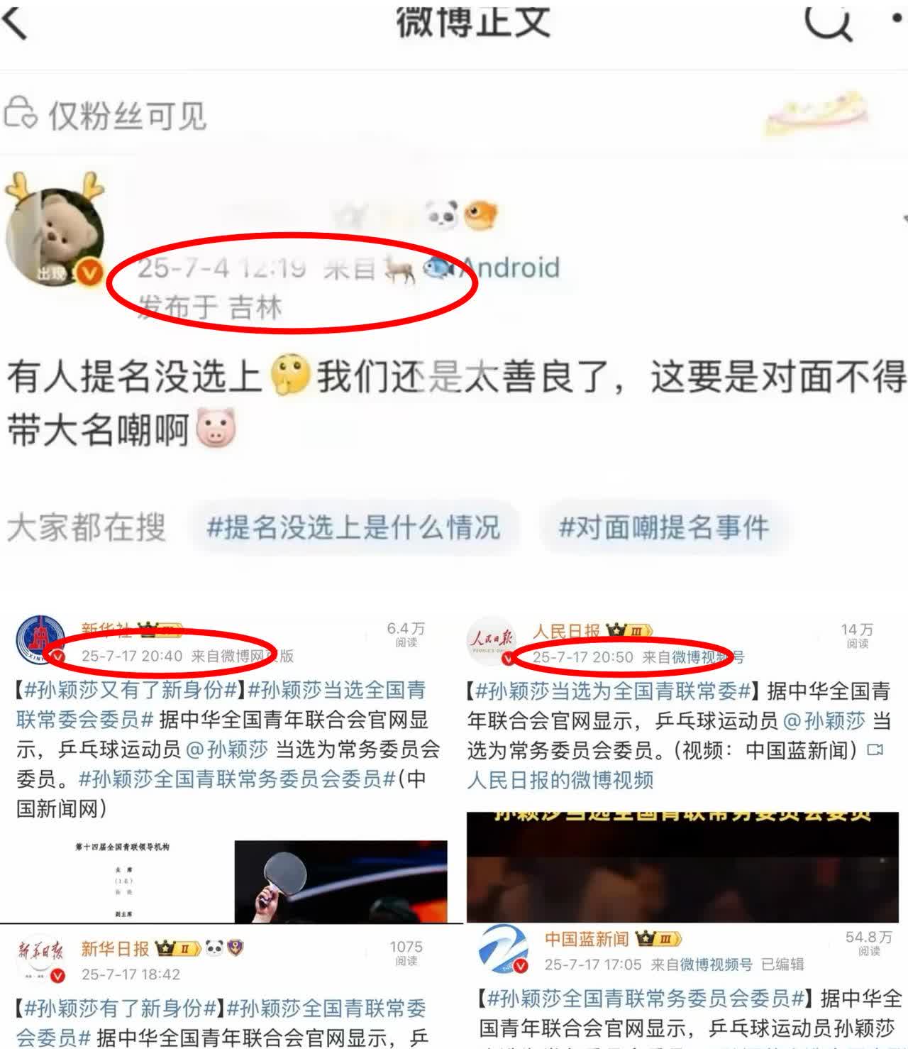 有些女人天生就是享福的命！比如孙颖莎！有嘿子月初发文嘲諷孙颖莎提名落选，