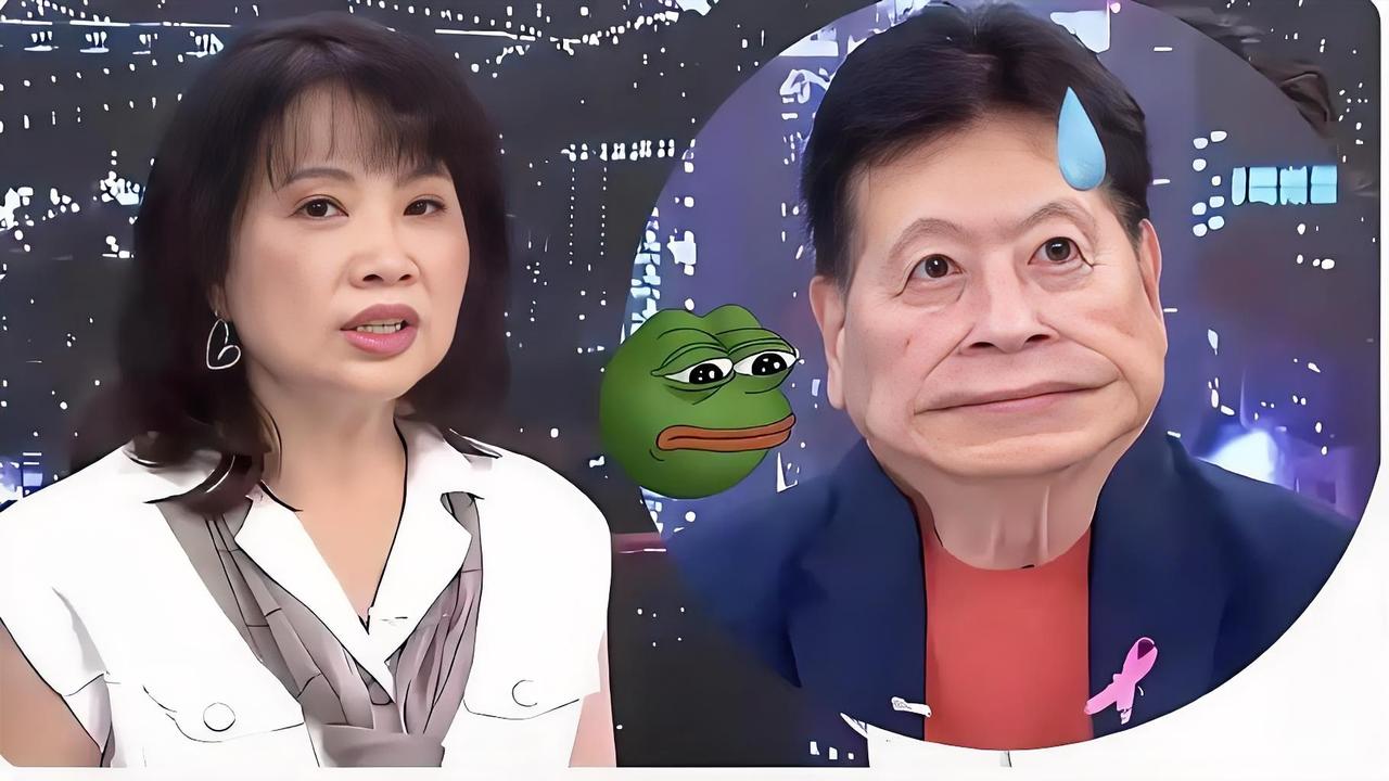 台湾时事评论员陈凤馨手指着赵少康，发出灵魂拷问：你到现在还真的对美国有这样的幻想