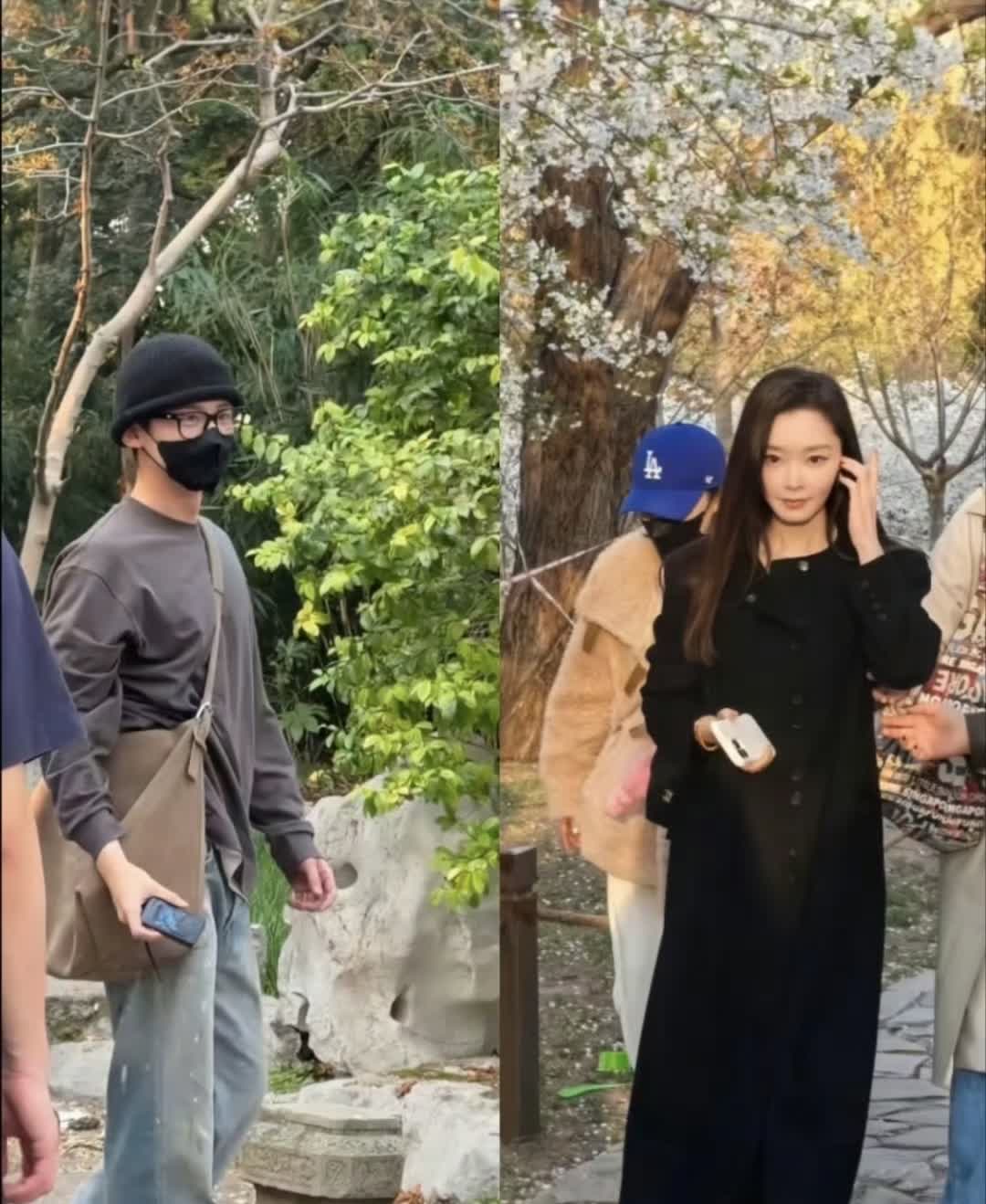在阳光明媚的春日里，樱花与春天交织成一幅美丽的画卷。微风轻轻吹过，粉白色的樱花瓣