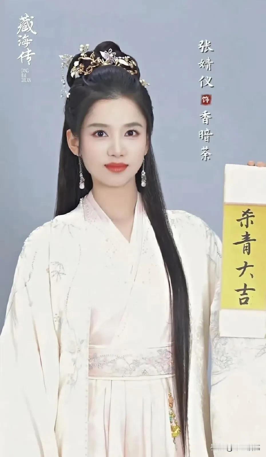 《藏海传》里的七位女演员演技一个比一个好，一个比一个年轻漂亮。张静仪1999
