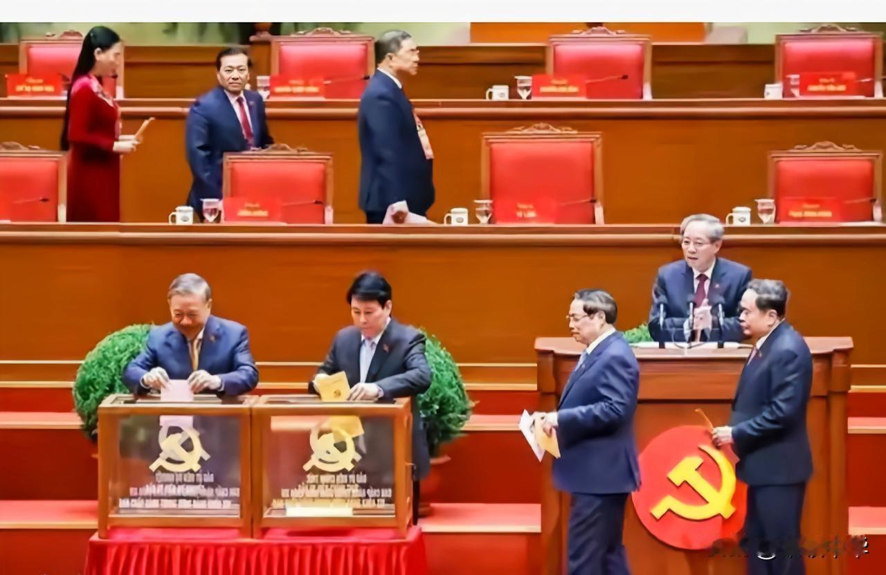 投完这次票，陈青敏的地位会明显提升，将成为“一人之下，万人之上”的越共“四驾马车