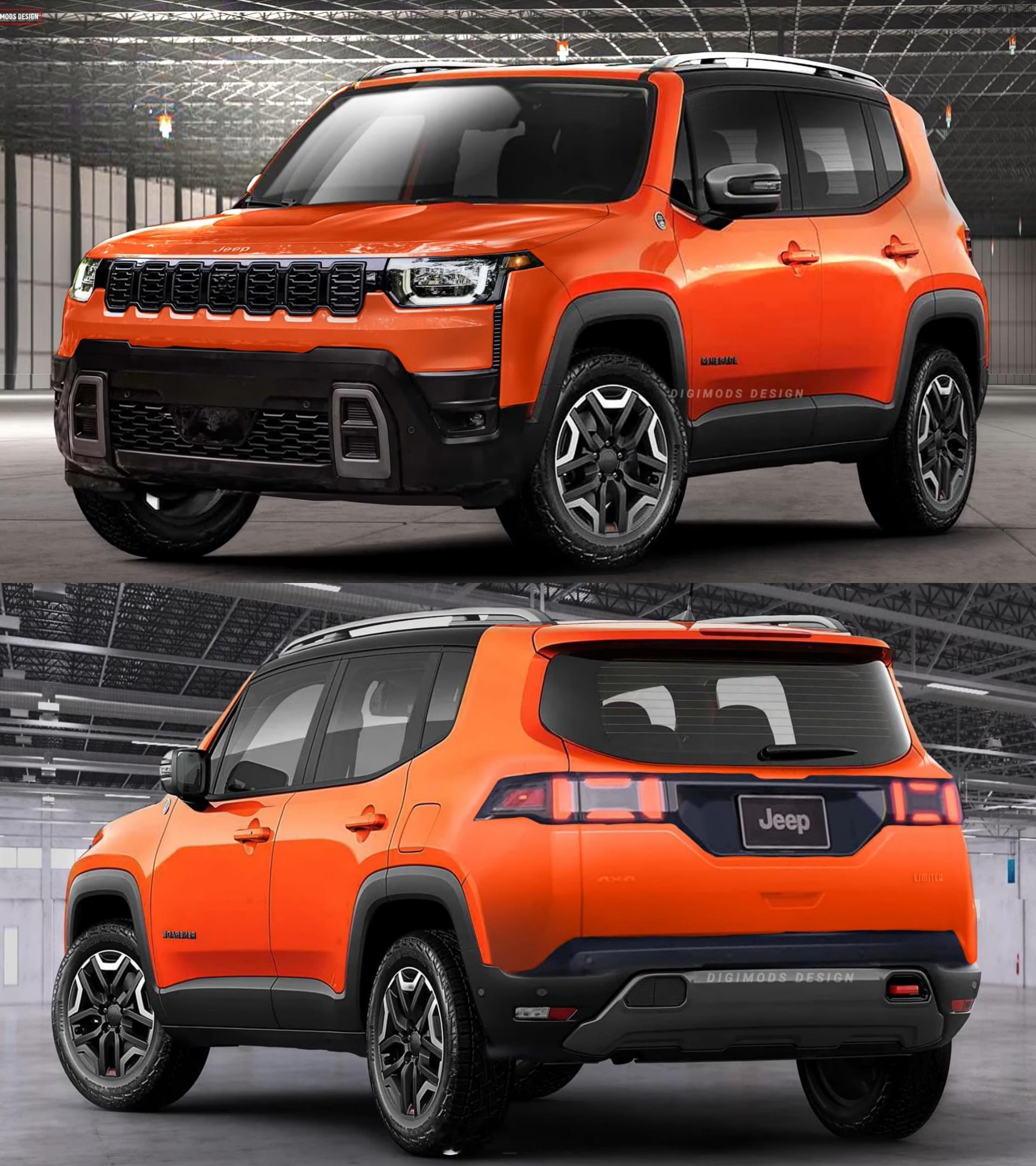全新JEEP自由侠渲染图【新车渲染】全新JEEP自由侠渲染图，大家觉得效果怎么