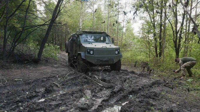 乌克兰国家安全总局（GUR）已为以色列制造的GaiaThunder4x4装甲