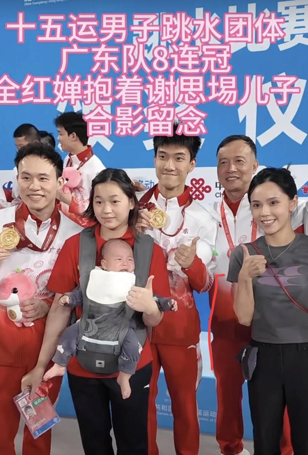 天呀，全红婵。你也藏得太深了吧？要不是看男队跳水，我们都还不知道，作为世界冠军的