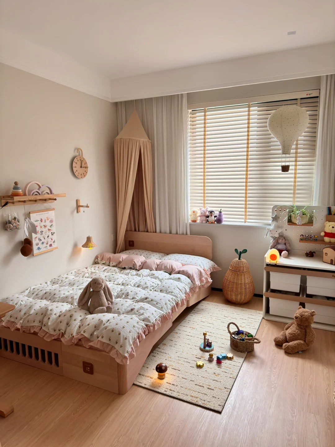 真羡慕我女儿，住上了我小时候梦想的儿童房