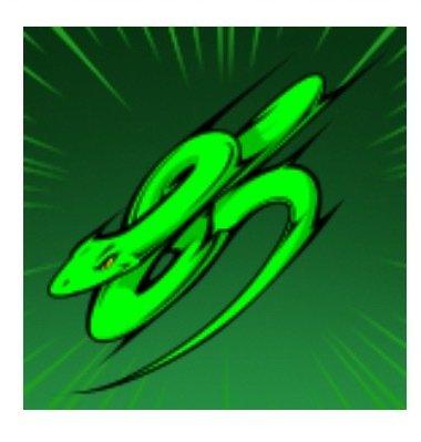 全新竹叶青85标！灵动带着犀利小表情，不好惹但是又有点酷萌。头盔上也有竹叶青。