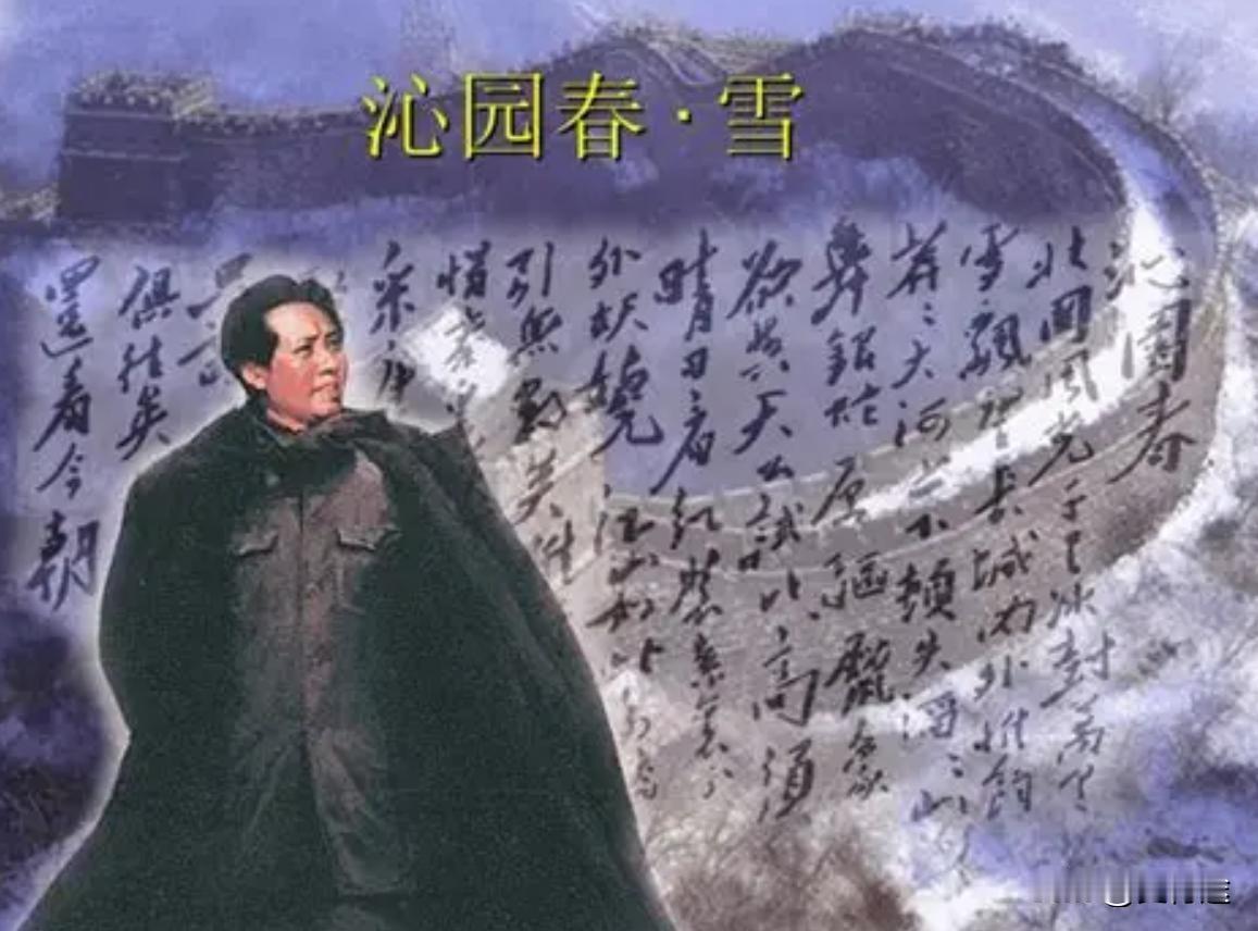 说到毛主席的《沁园春·雪》，有两个人的评价最为中肯。其一柳亚子。他认为此词高不