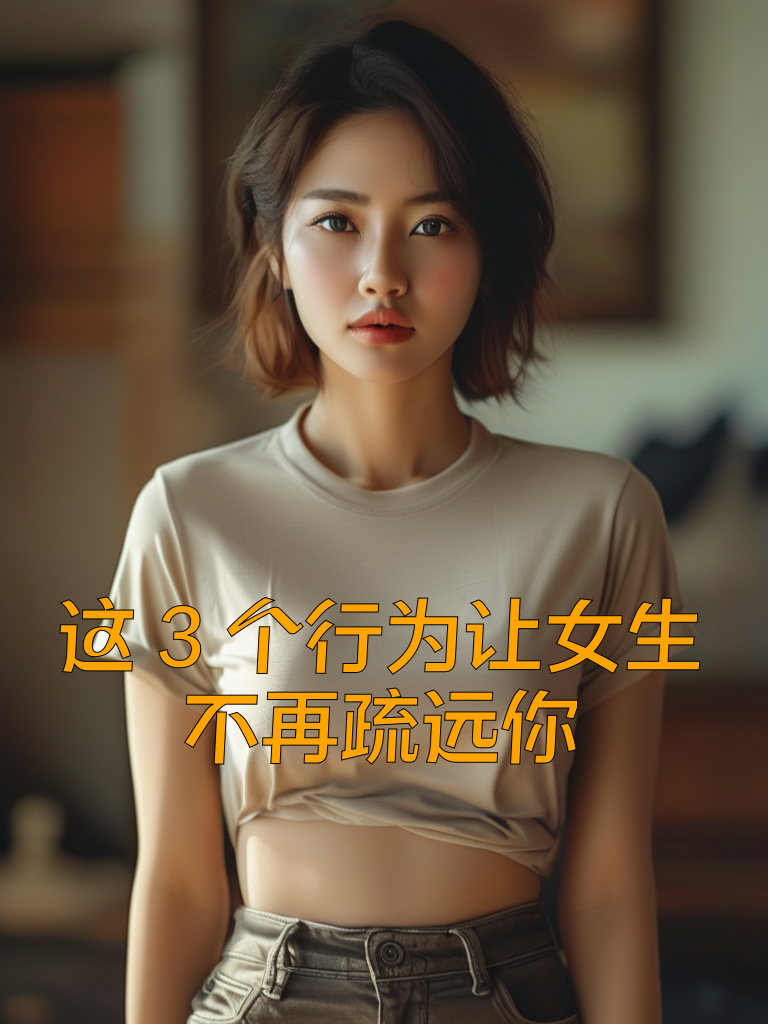 这3个行为让女生不再疏远你