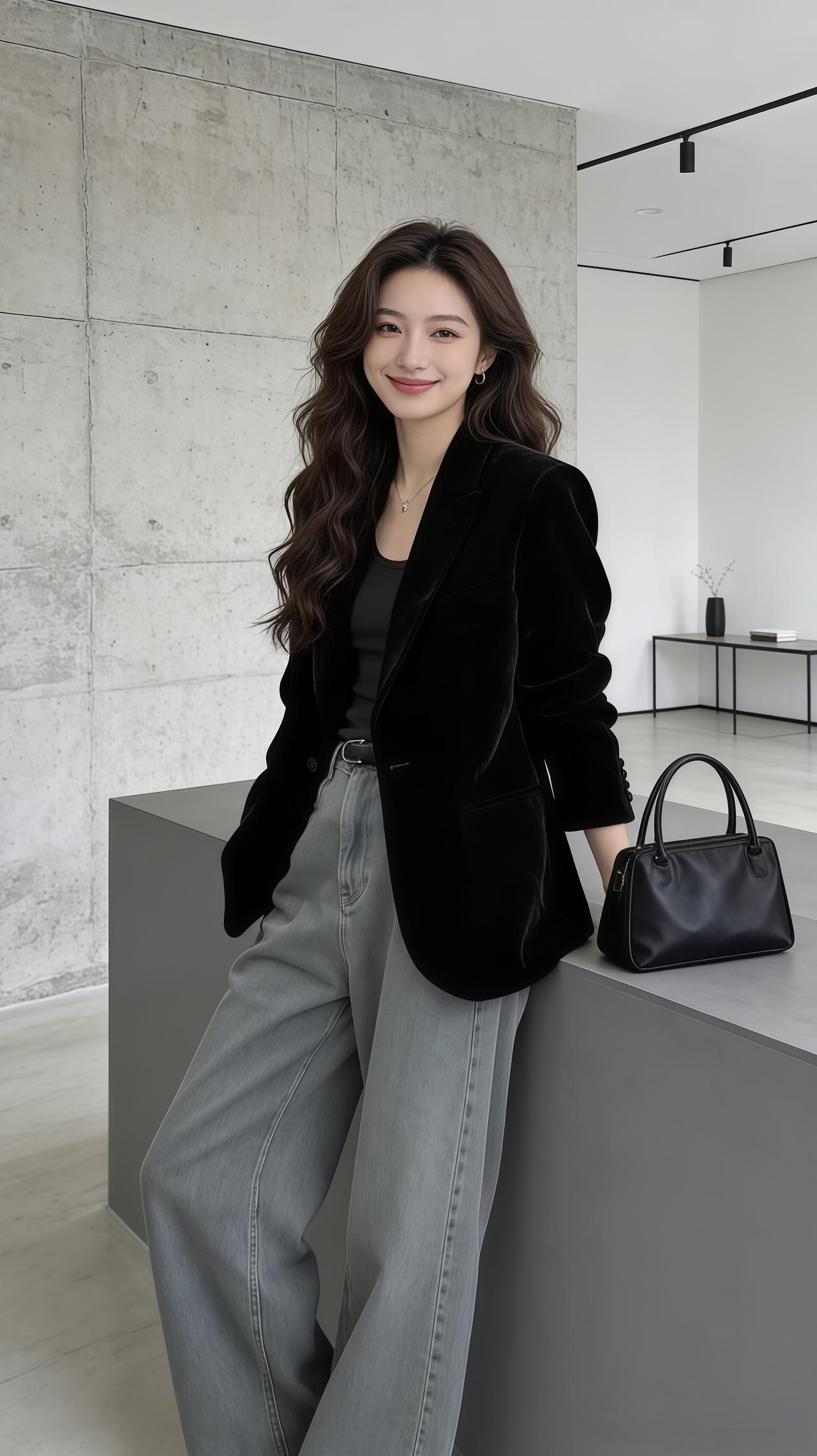 每日搭配分享👗时尚穿搭我的春日穿搭look这是春日look天花板吧今天穿