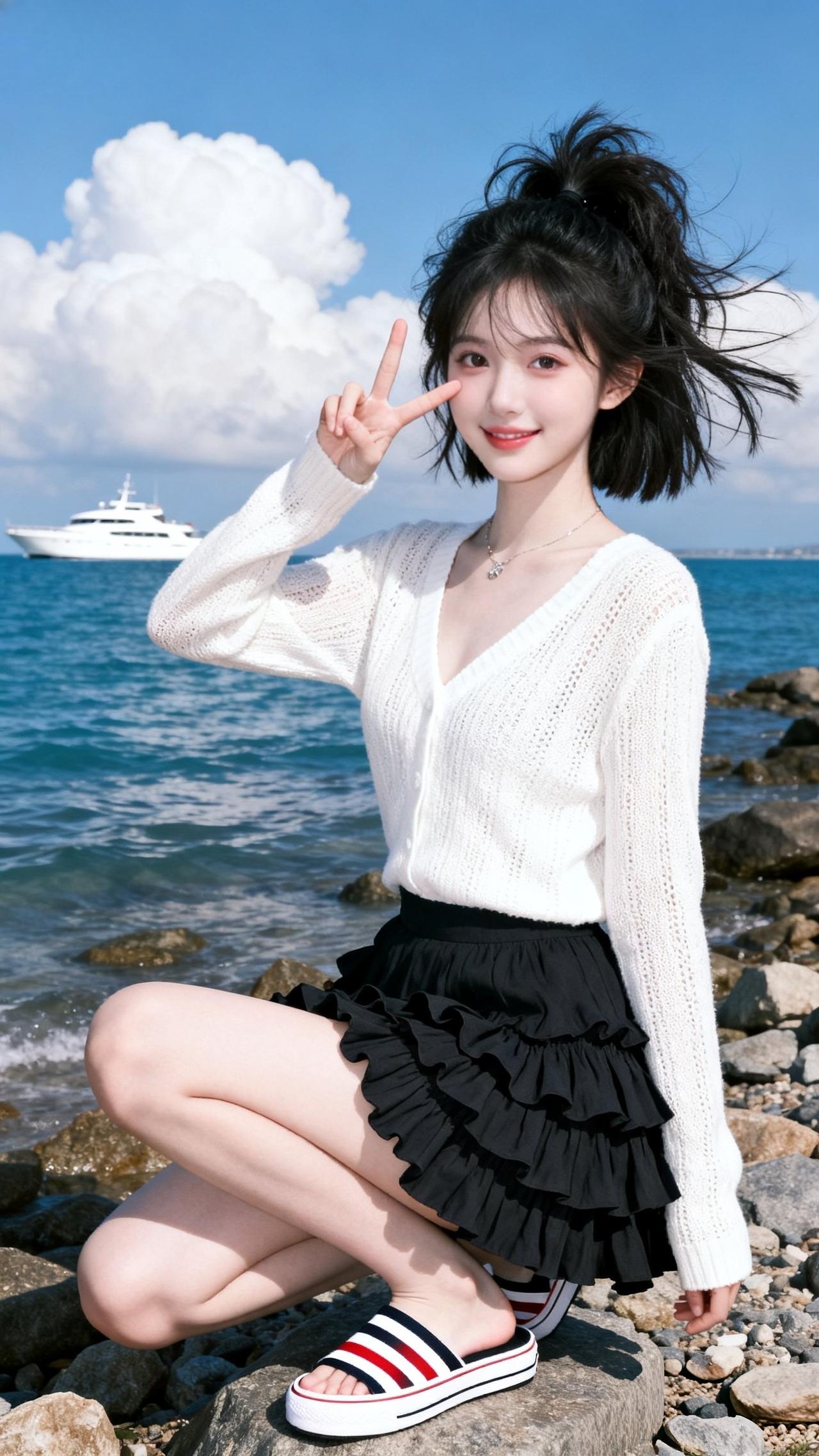 清纯甜美的样子漂亮吗清纯美女甜美治愈系美女