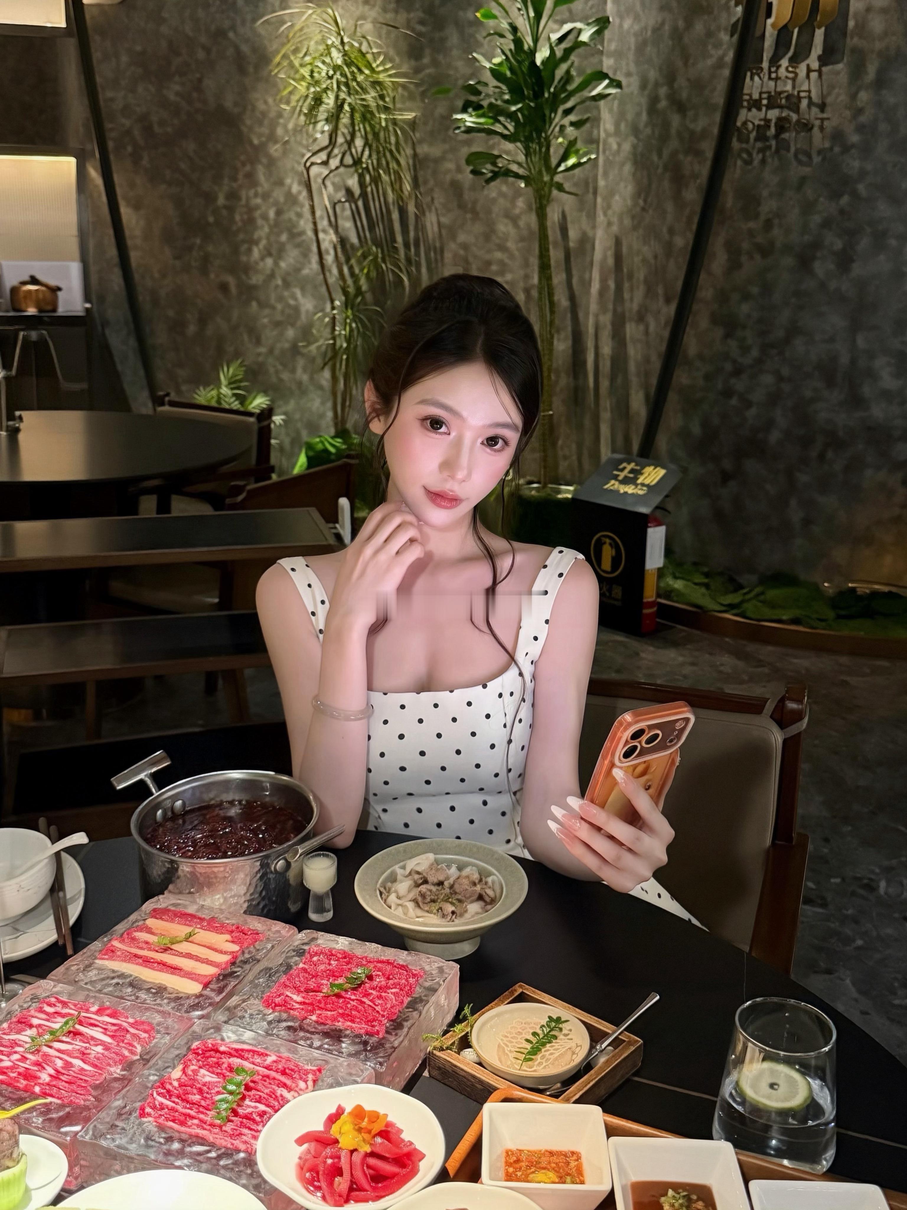 放纵餐漂亮火锅🤩​​​