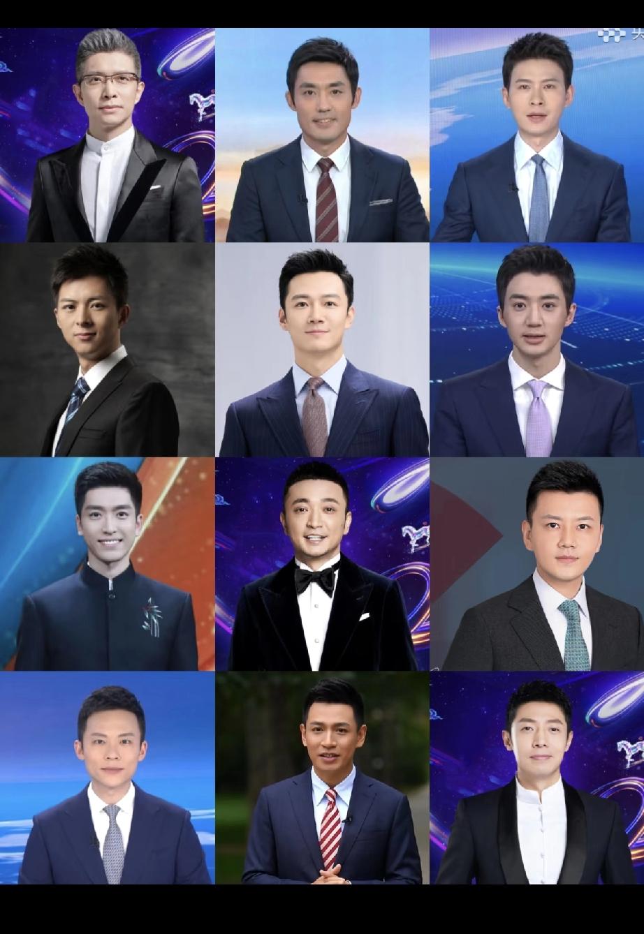 从央视天团里面找出直男？[捂脸哭]