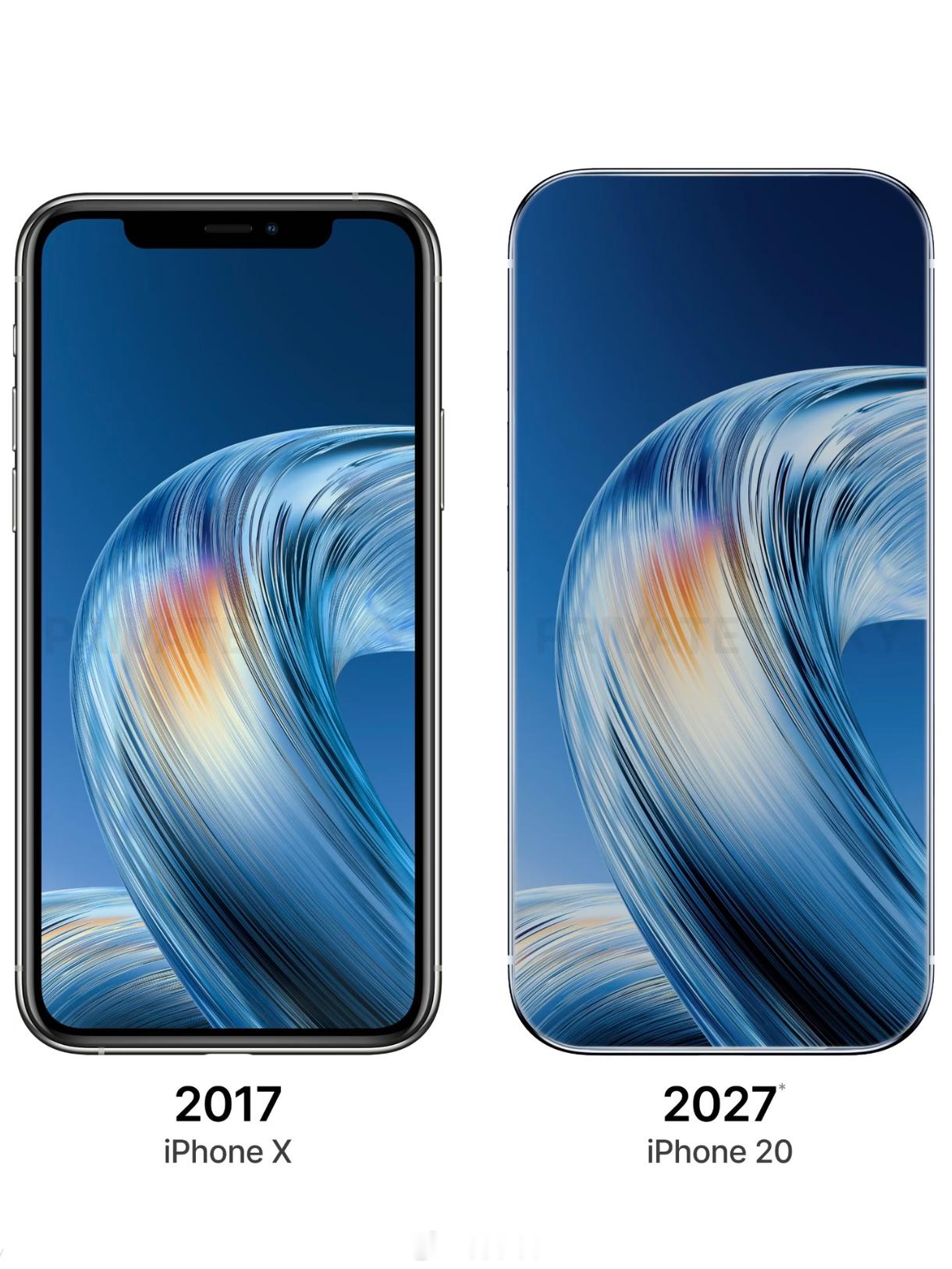 iPhone20爆料苹果将在2027年推出iPhone20手机，直接
