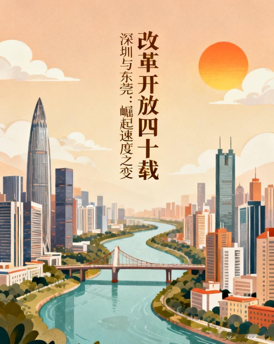 改革开放几十年，深圳和东莞，谁的崛起速度变化更大？改革开放这几十年，珠三角