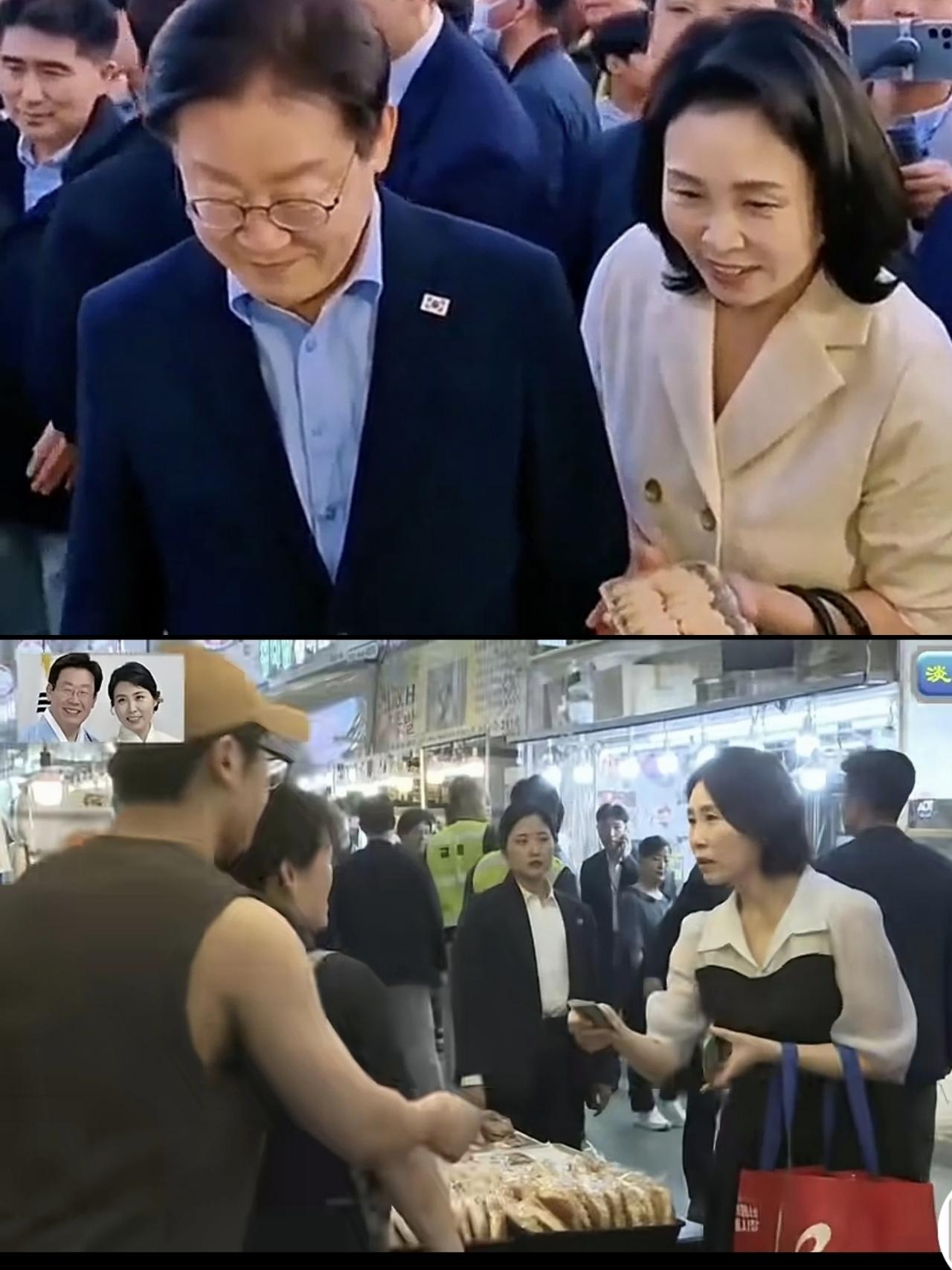 韩国总统携夫人访华，不拘小节到路摊吃小吃，刷卡买东西，就是在自己的国家，这样也