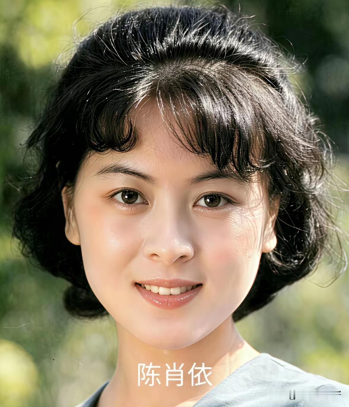 年轻时候，陶虹的颜值可真好看呀，看起来比何晴都要漂亮！其实一笑起来感觉特别的有亲