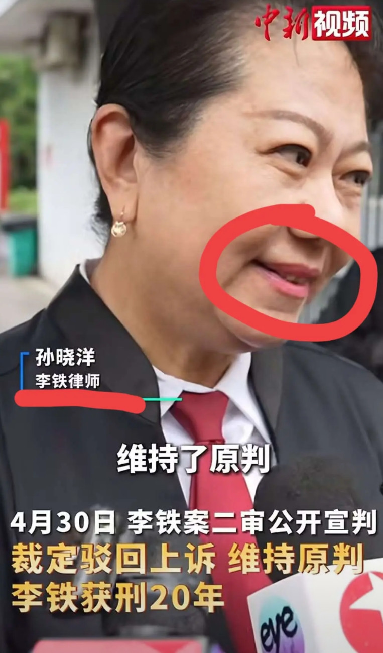 作为李铁方的律师，我从她满面春风的笑容中，看到了既维护了国家法律，又挣到律师费的