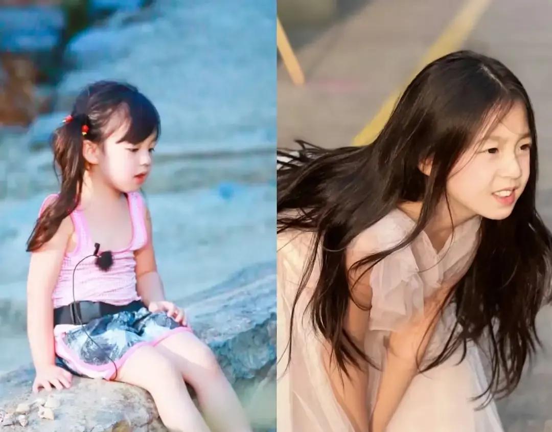 12岁小泡芙撞脸金高银！当年那个奶声奶气的小泡芙，现在镜头一扫，下颌线比我