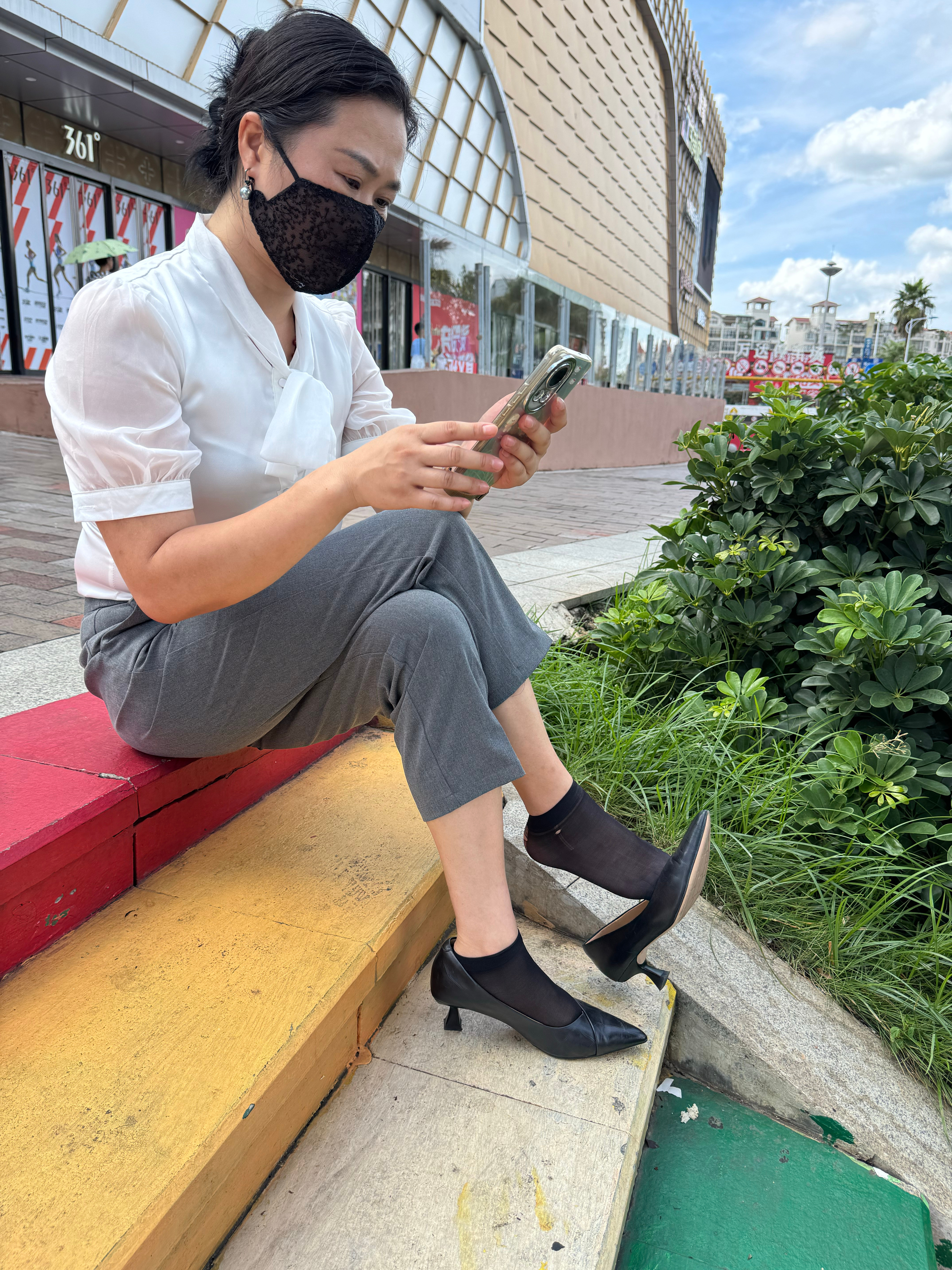 财务经理阿姨职业装穿搭20​​​