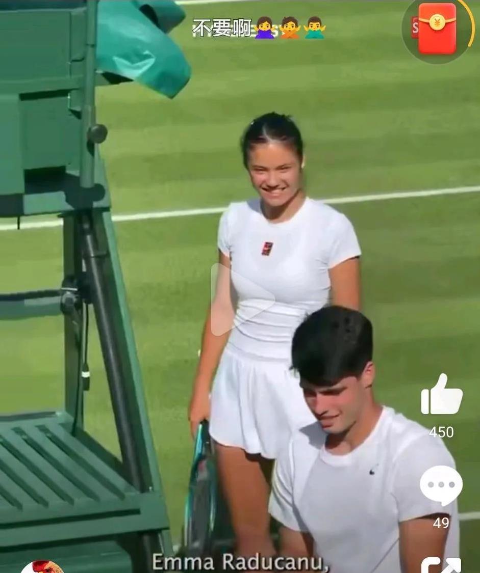 记者问阿卡：哪些女子网球选手是你比较关注看好的？阿卡很实诚：“拉杜卡努、萨巴伦
