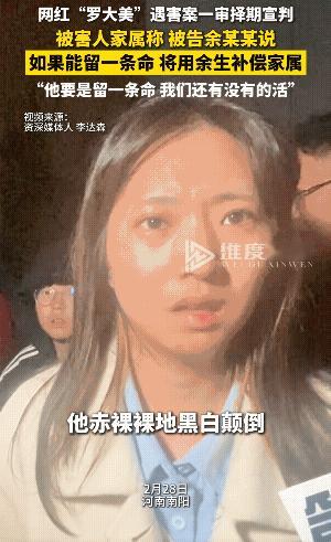 他们三个是怎么串供的？2月28日，河南南阳，罗大美被害案开庭，家属称嫌疑人当庭翻