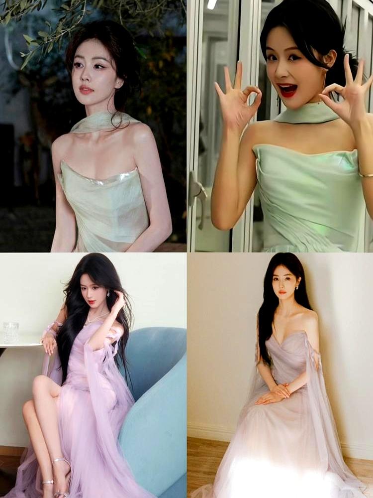 我模仿谁了？剧组给什么我穿什么，不穿就是耍大牌！话音刚落，网友就把对比图