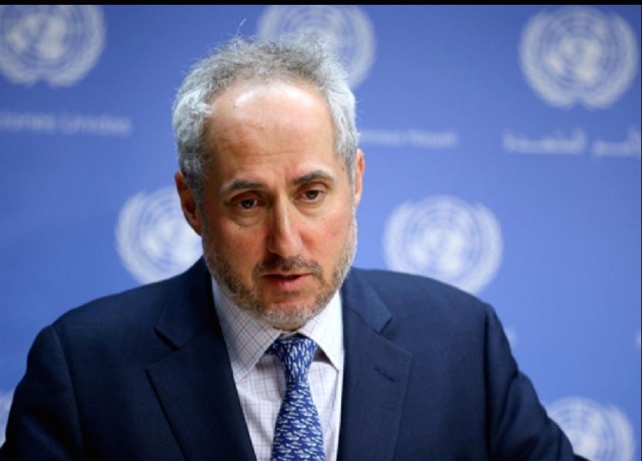 联合国终于表态了！据联合国网站7日消息，联合国秘书长发言人迪雅里克在记者会上