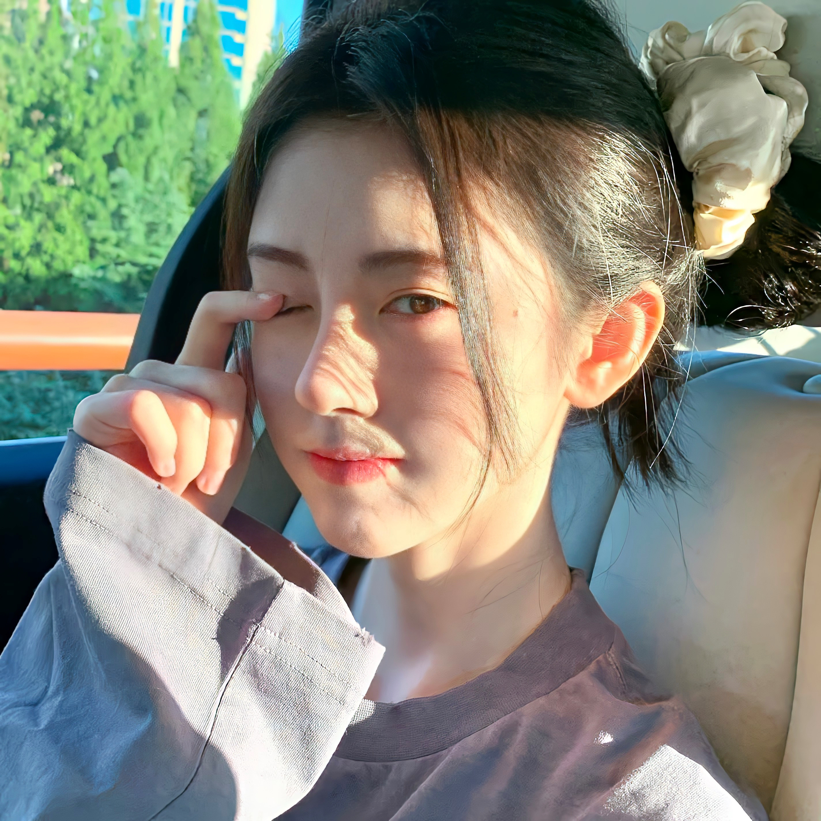 WeChat鞠婧祎头像分享｜审美积累