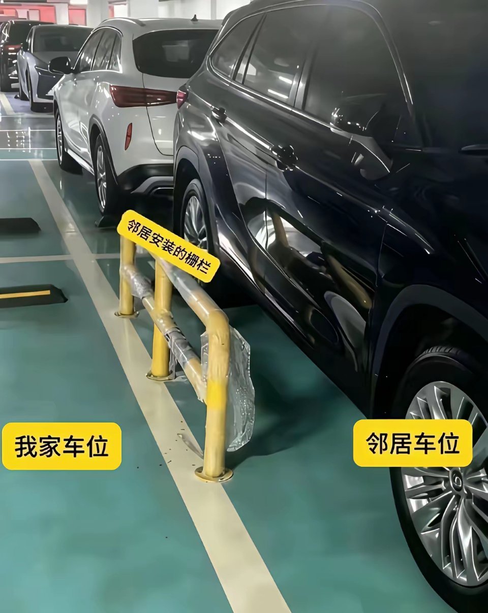 物业不管事，业主也不吭声，这车位算是白买了。