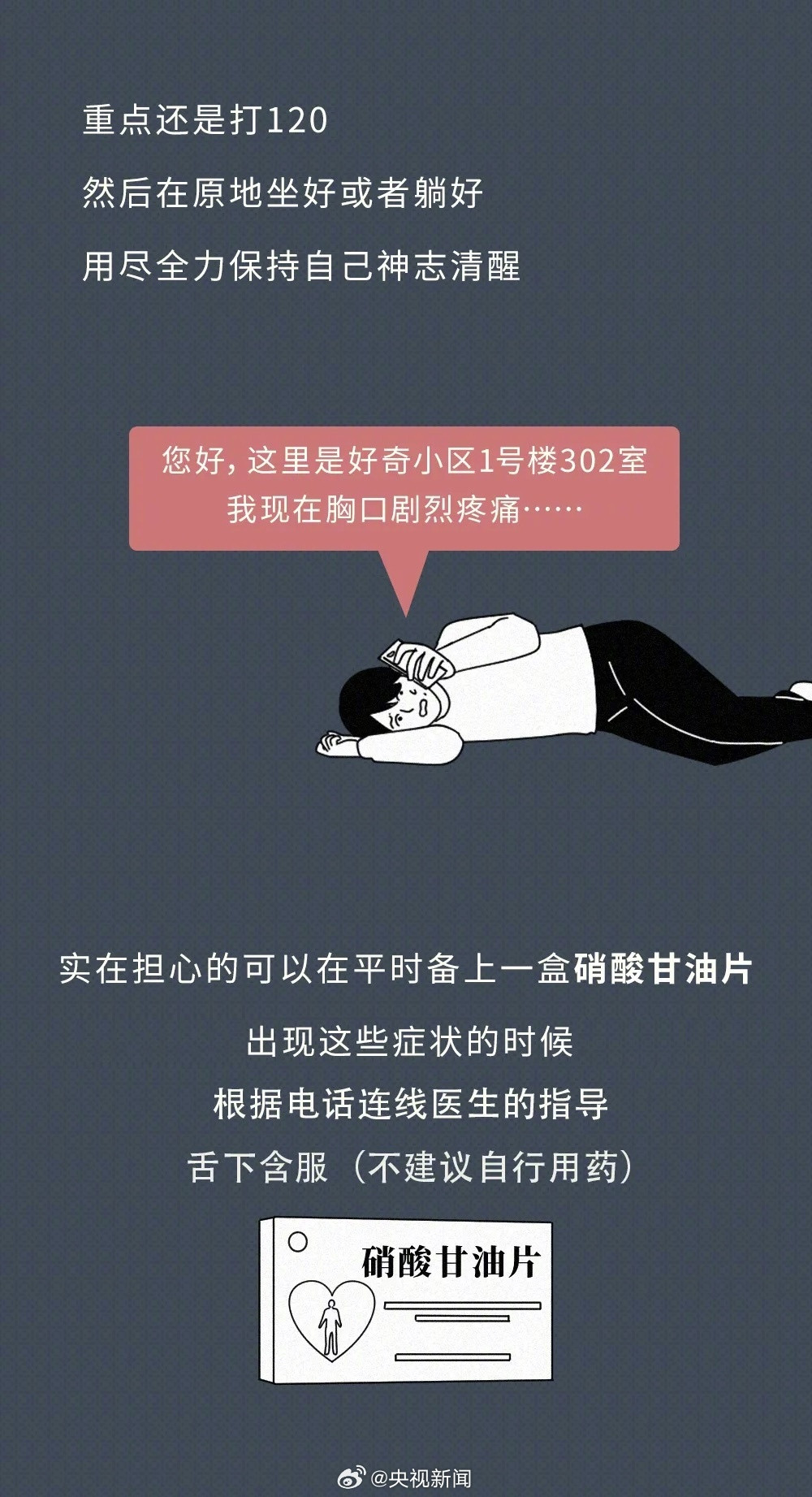 【转发预防熬夜担心猝死如何自救】运动后突然牙床剧痛要重视心源性猝死、肺源性猝死