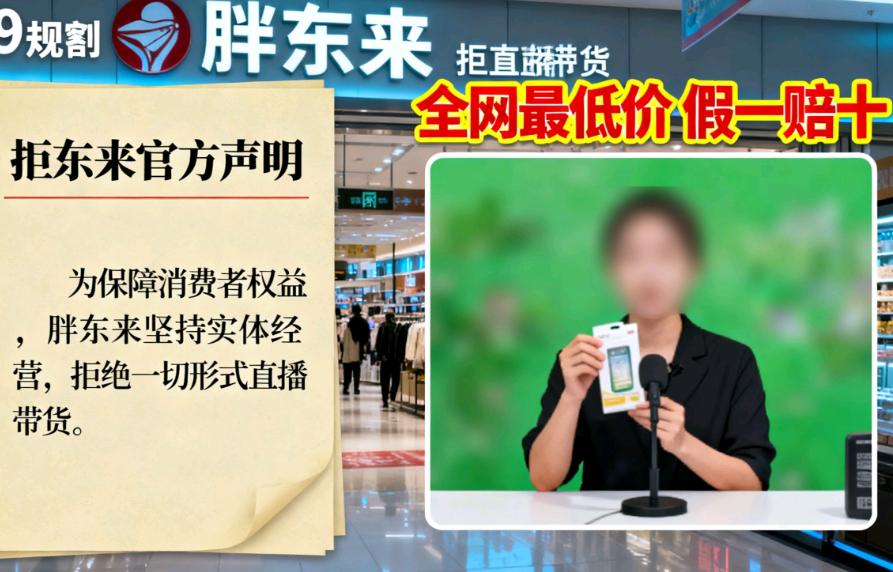 胖东来拒做直播带货，不是摆架子，也不是怕麻烦，而是在护消费者的底气！双12