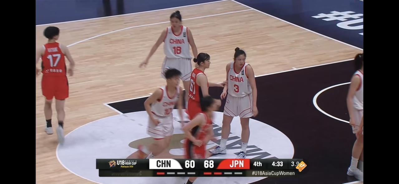 中国女篮难搞了！从小将到成年队面对强队全是失误啊！刚刚中国U18女篮全场20