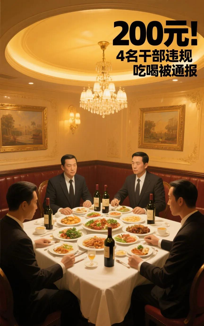公职人员违规吃喝人均超过200元被通报？前日，国家发布了“禁酒令"！作为公职人