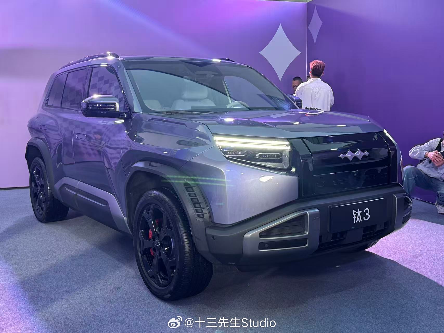 方程豹钛3闪充版上市：620km续航、5分钟闪充，15.38万起售！