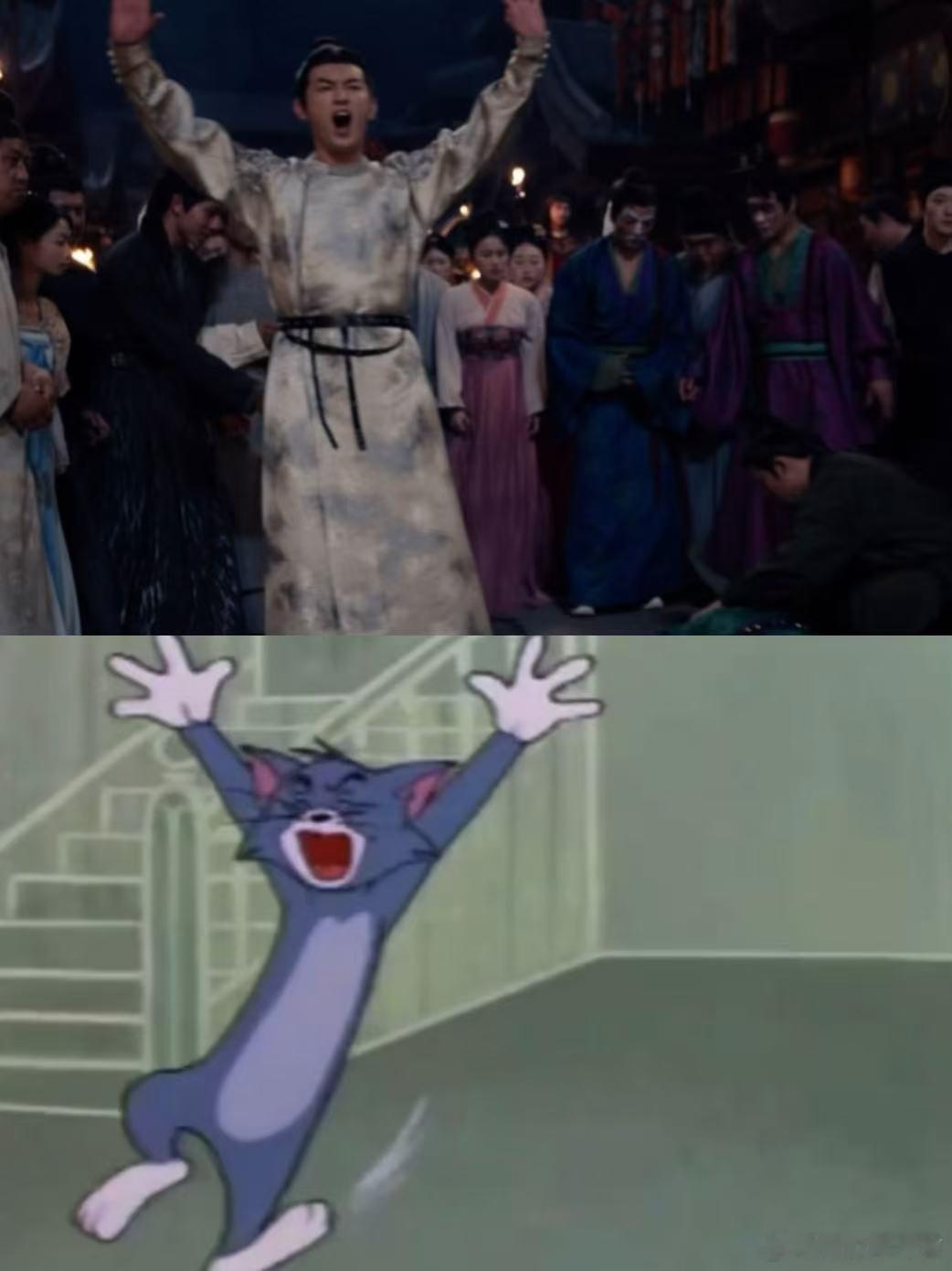 看到卢凌风总有一种淡淡的幽默感，这一本正经的样子真的让我忍俊不禁了，没想到