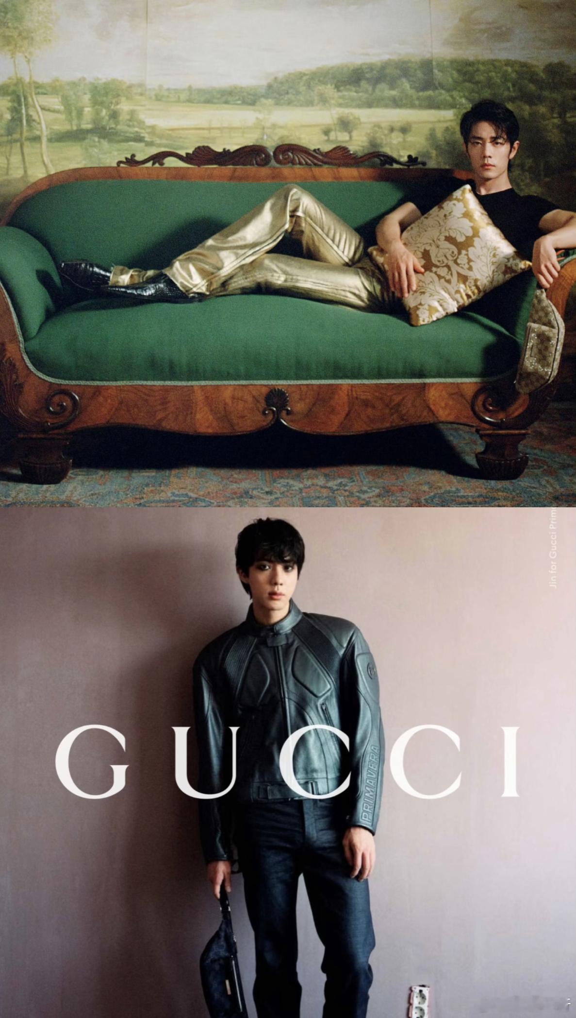 不懂就问，金硕珍与肖战在gucci的待遇谁更好​​​