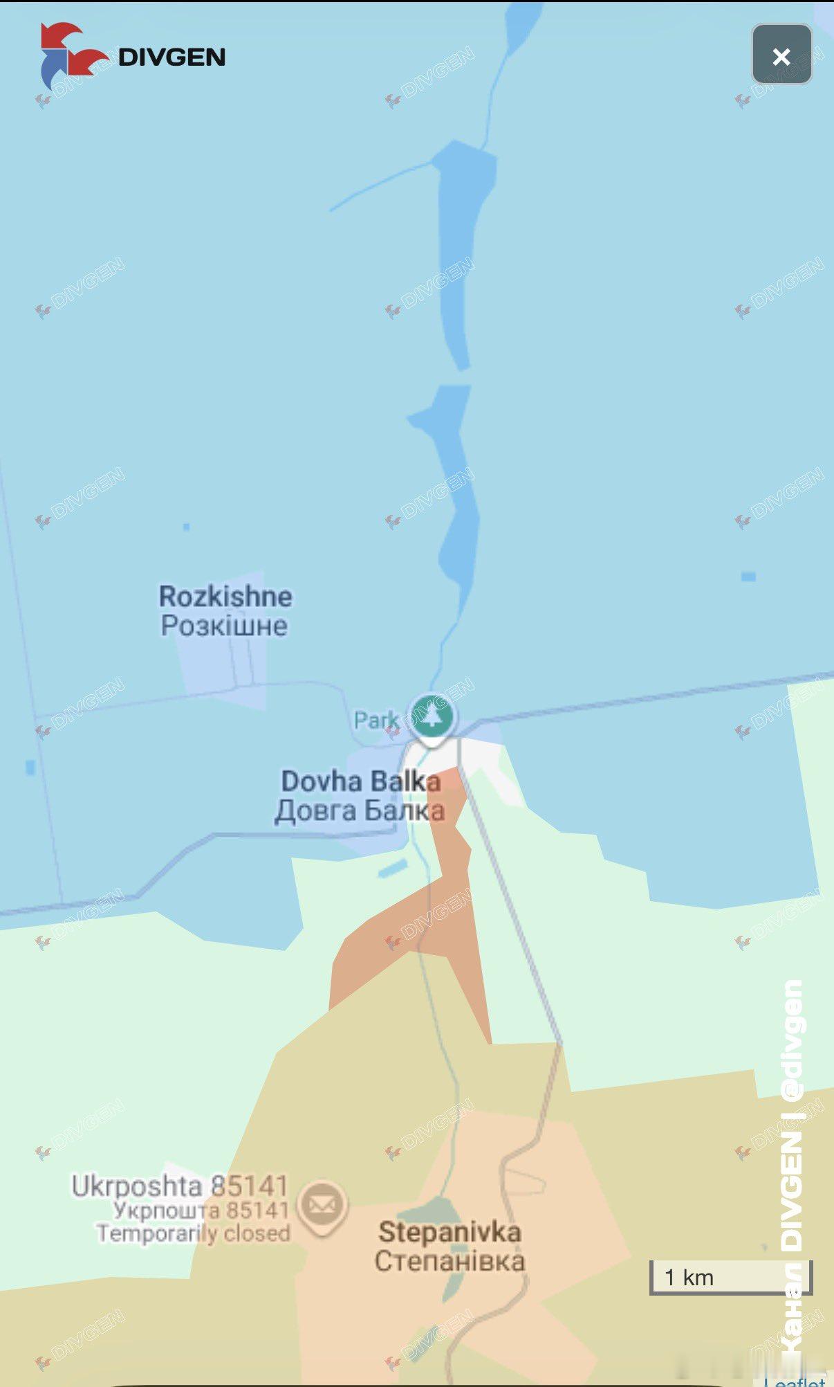 俄军已进入多尔加亚巴尔卡。该地是康斯坦丁诺夫卡西南部的一处居民点。目前康城约一半