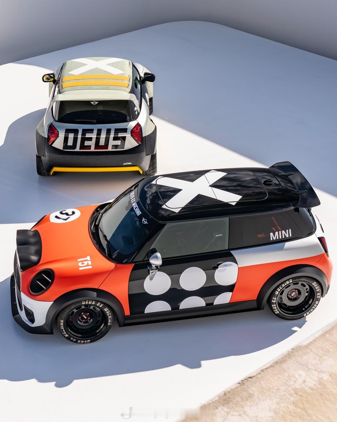 看看这个！MINIxDeusExMachina概念车汽油和电动MINI