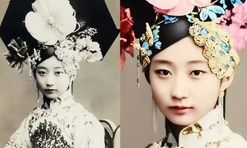 晚清最美格格，揣着一份chu女证明，踏入溥仪的病房时