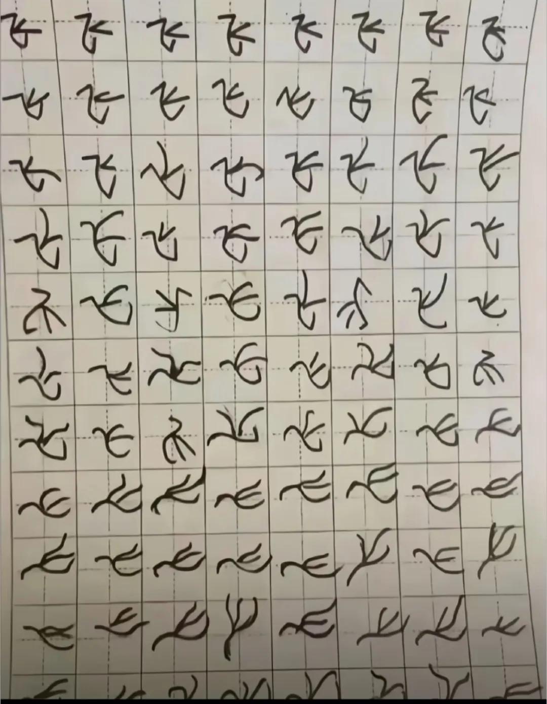 看到孩子的作业写成这样！我真替他捏把汗！