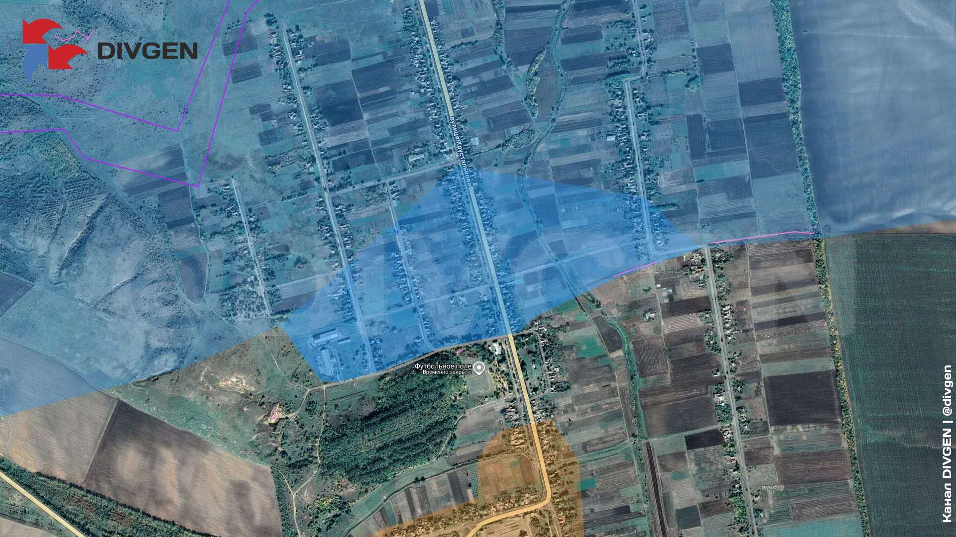 扎波罗热库班方向，俄军第聂伯河集群已从罗博第涅被上，打到了新达尼利夫卡，正式进入