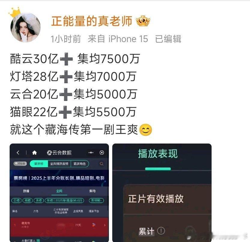 藏海传～2025爆剧标准！​​​