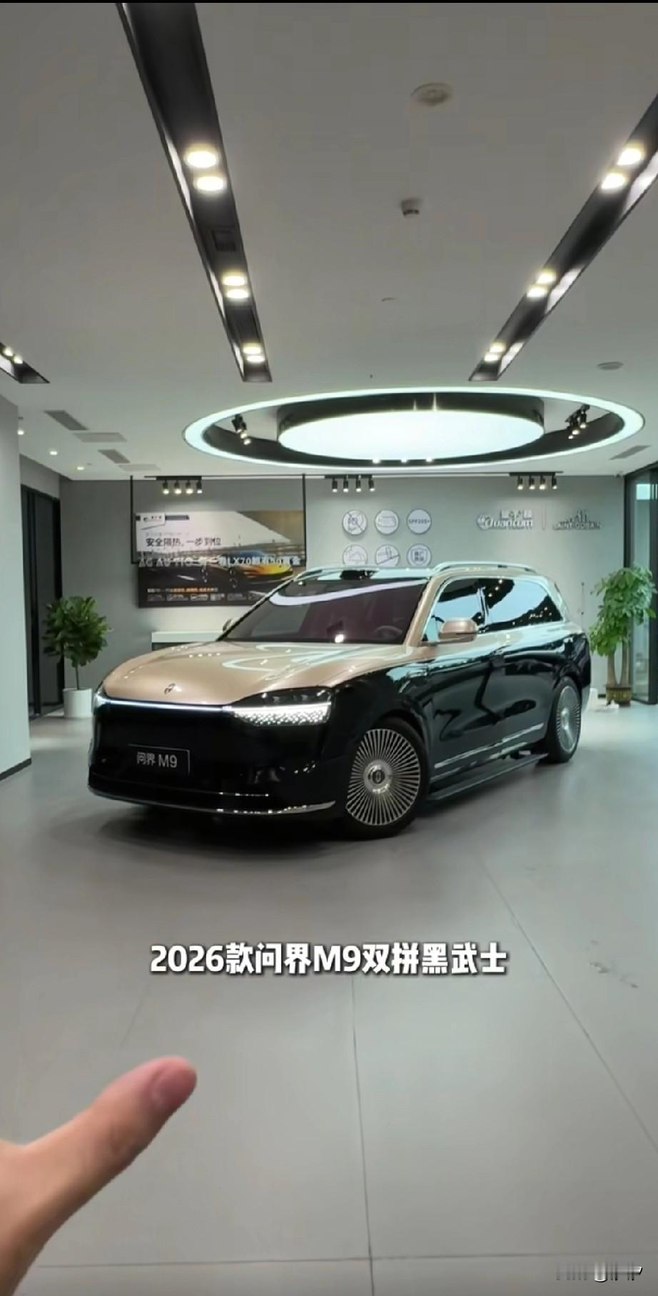 过年看新车，全新问界M9来了！这款车有两个版本纯电和增程，Ultra和max