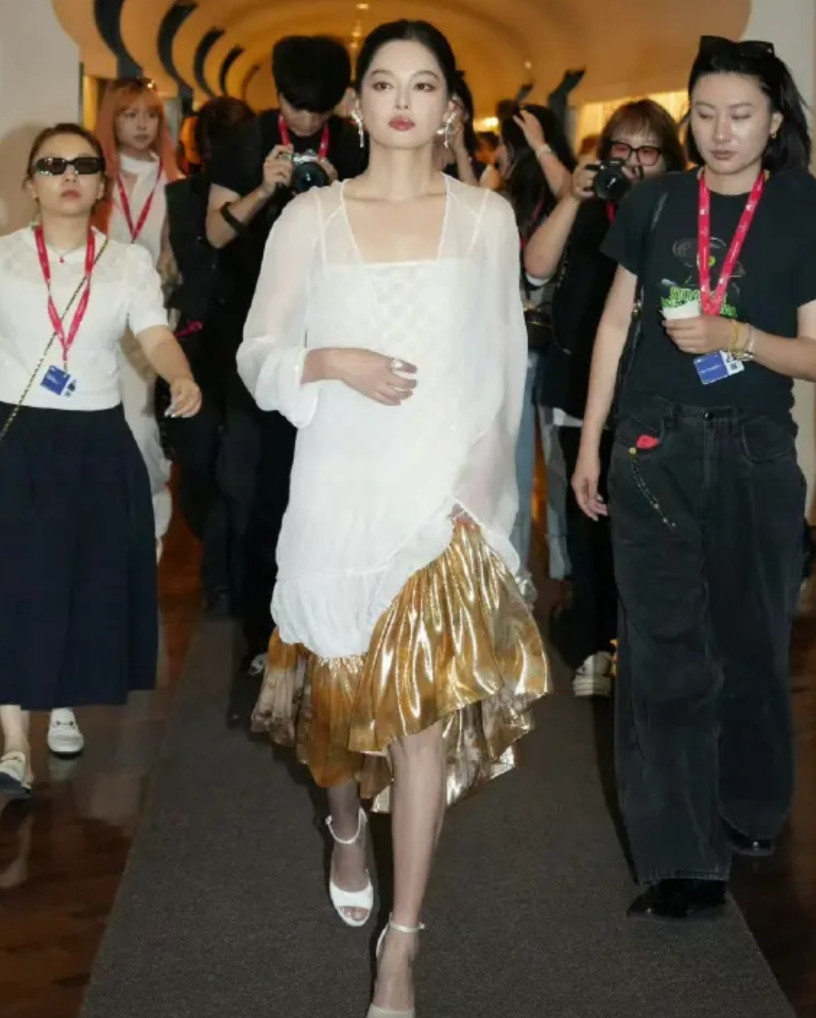 内娱终于添新国际影后，我却因此发现一个很有意思的问题。辛芷蕾，原名辛蕊，这是