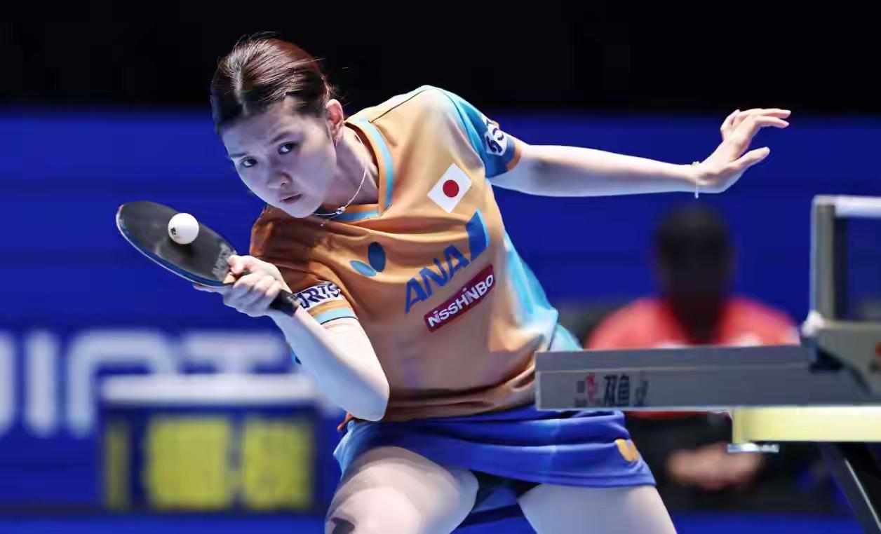 【桥本帆乃香三战全胜出线，没想到帕拉南打得很顽强】取得两连胜的削球女神，面对最后