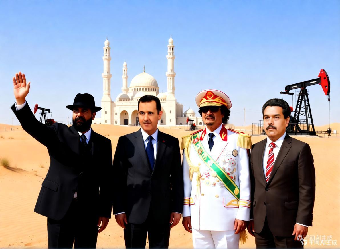 萨达姆：“人民第一！”卡扎菲：“我缔造了人民政权！”阿萨德：“我在保护国家免