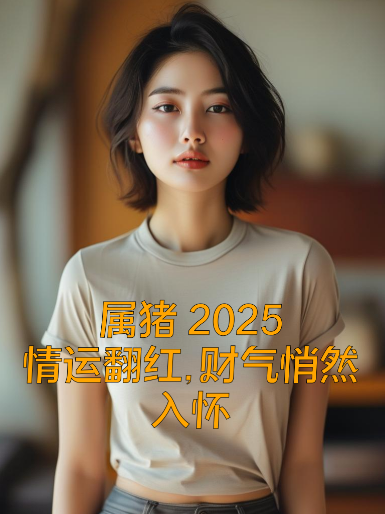 属猪2025：情运翻红，财气悄然入怀