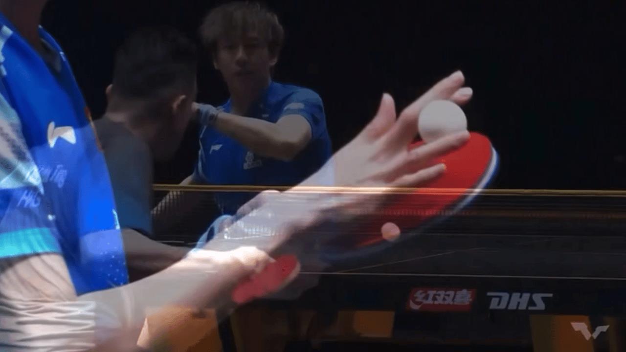 梁靖崑3-1战胜了林高远，-8，14，9，5。林高远的确下滑的厉害了，当年的小林